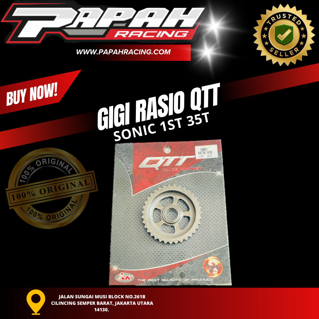 GIGI RASIO QTT SONIC 1ST 35T